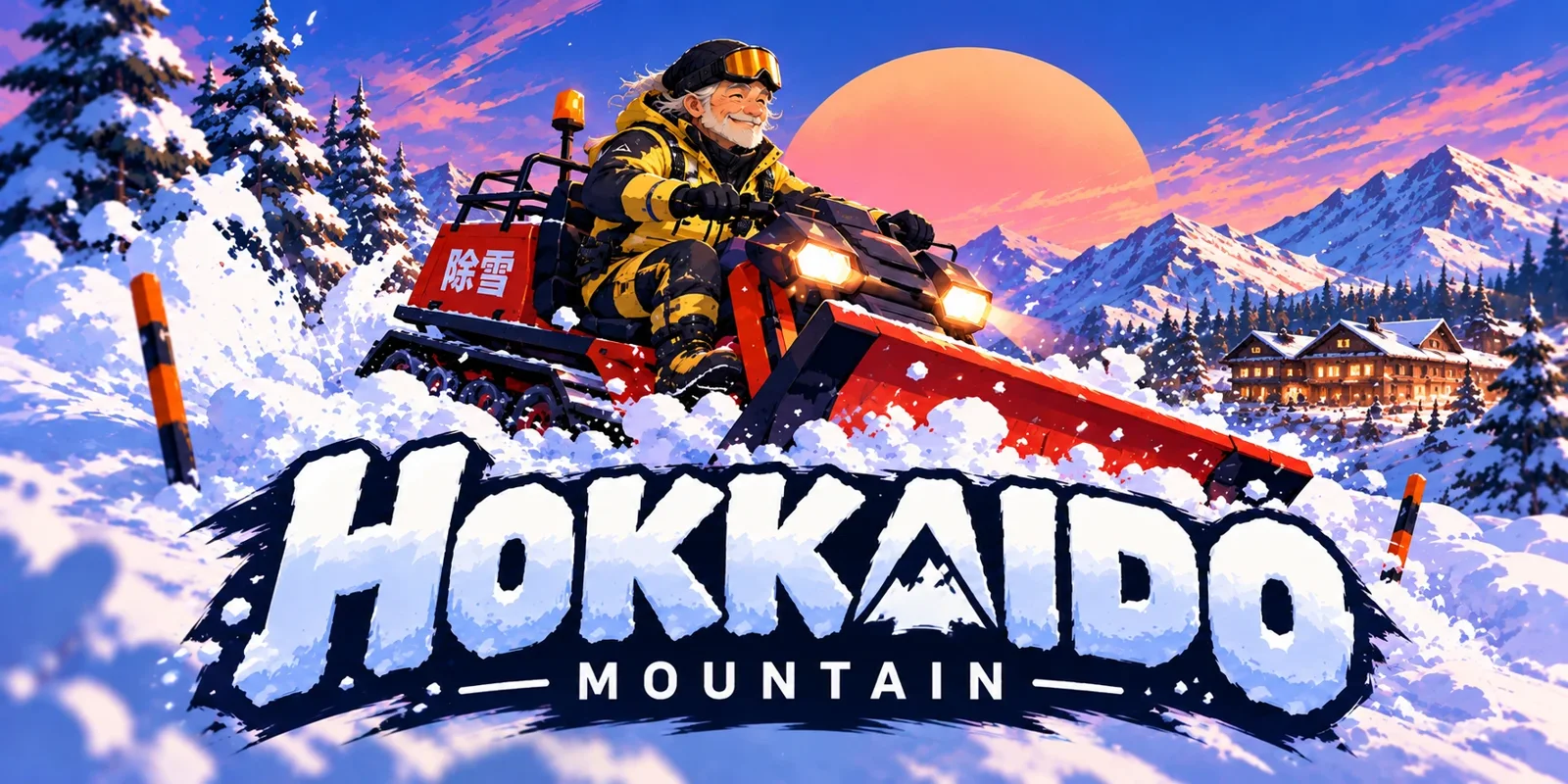Hokkaido Mountain artwork